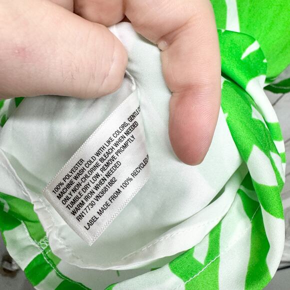 Lilly Pulitzer for Target Medium Boom Boom Shift Dress Tropical Leaves Green - Picture 6 of 7